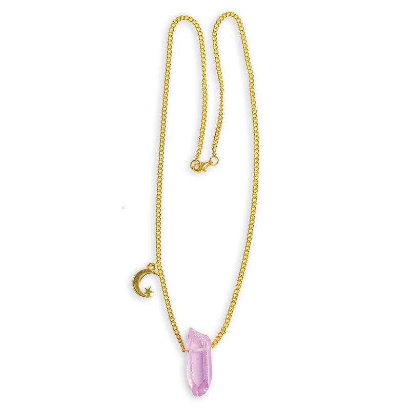 Janod - 16 Bijoux pierres Porte-bonheur à créer - kit créatif - 6 ans+