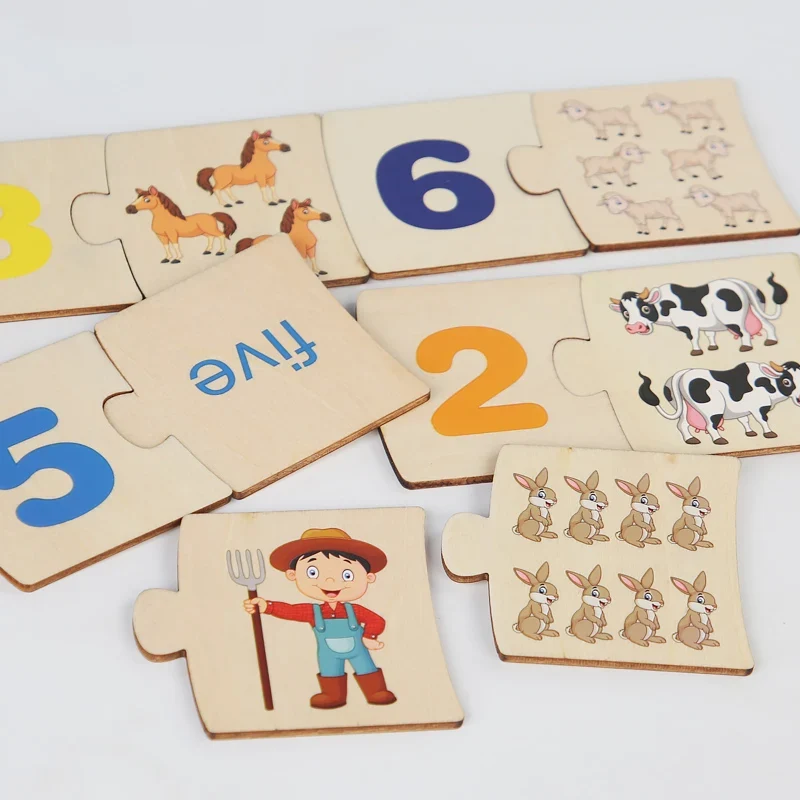 Holz Mathe Montessori Spielzeug