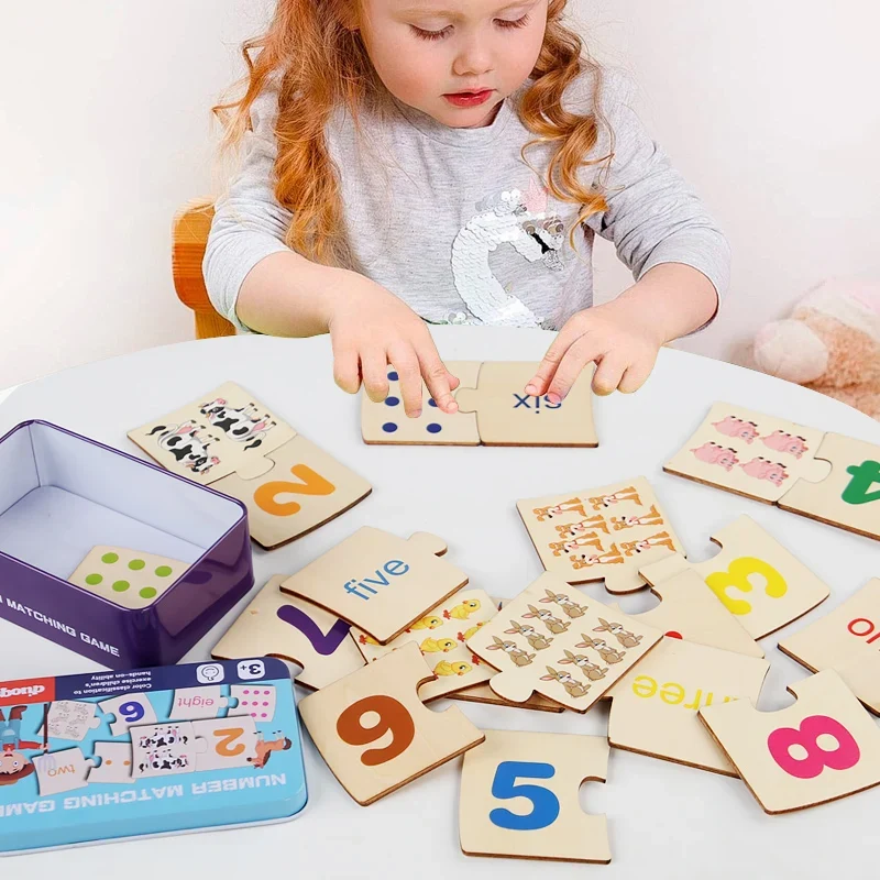 Holz Mathe Montessori Spielzeug