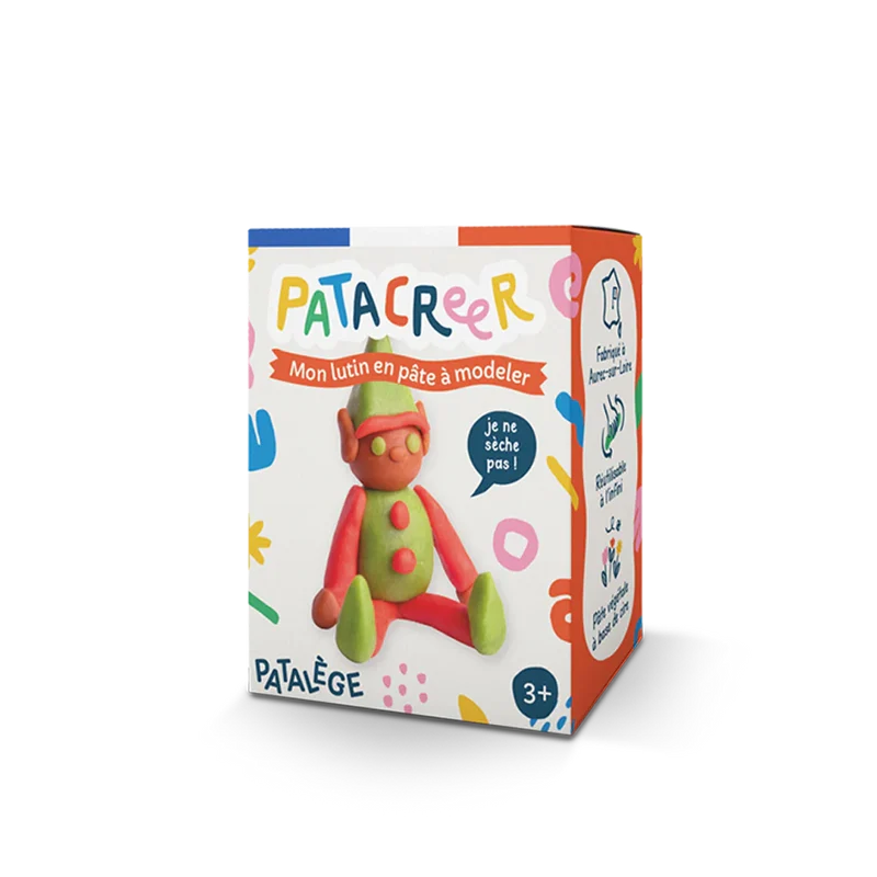Kit à fabriquer Mon Lutin en Pâte à Modeler - 2 ans+