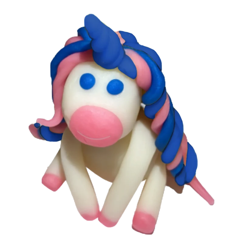Kit à fabriquer ma licorne en Pâte à Modeler - 2 ans+