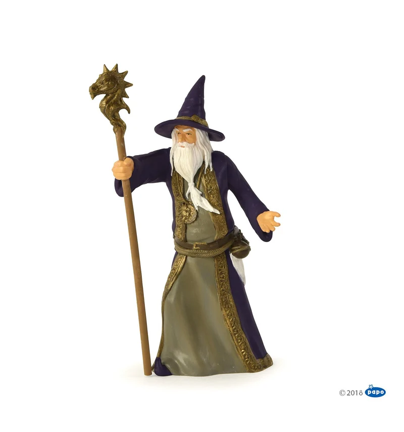papo - figurine -sorcier - 🧒3 ans+