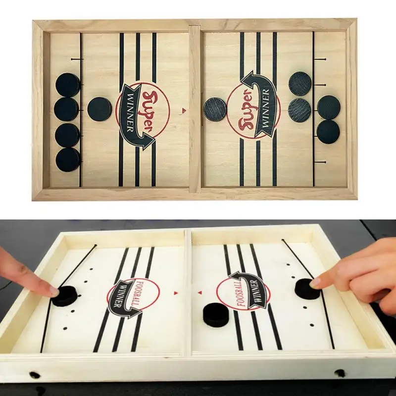 Fast Sling Puck Game – Tempo Brettspiel für die ganze Familie