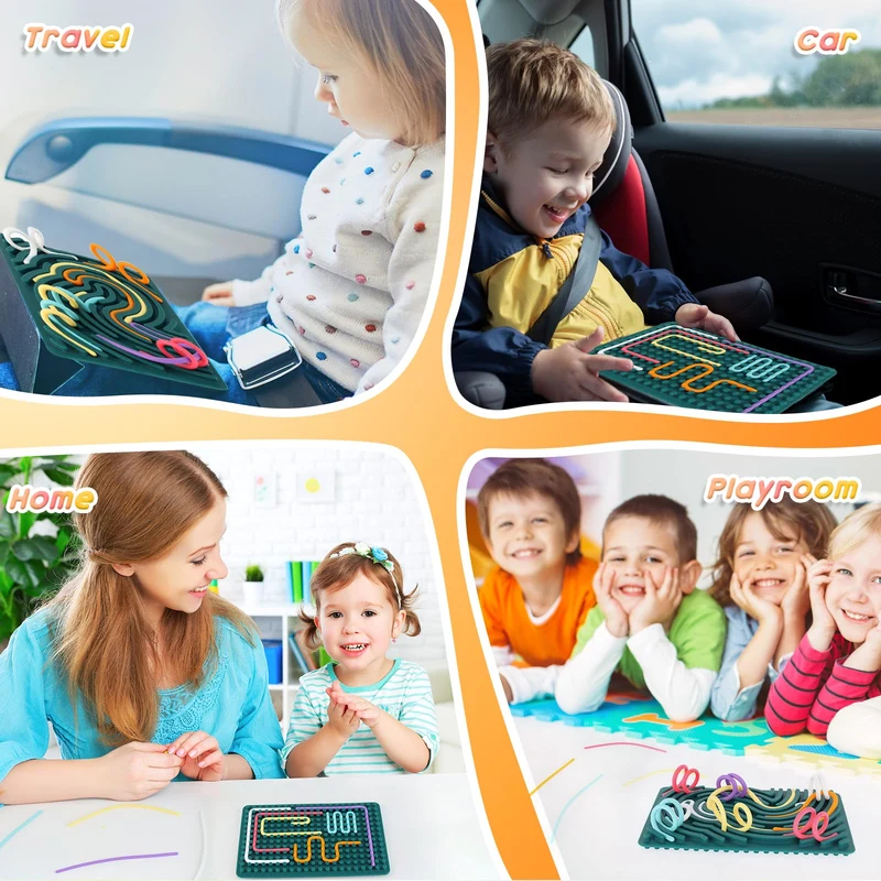 Montessori Sensory Activity Board für Kinder und Erwachsene
