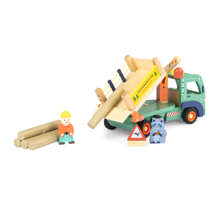 Moulin roty - le camion forestier - avenue du moulin - 2 ans +