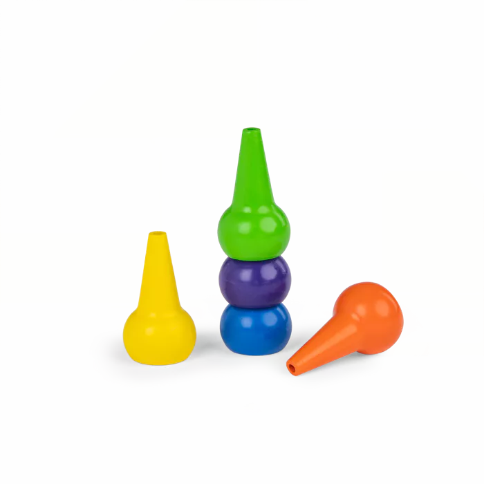 5 crayons de cire - Moulin Roty - les popipop - 2 ans+