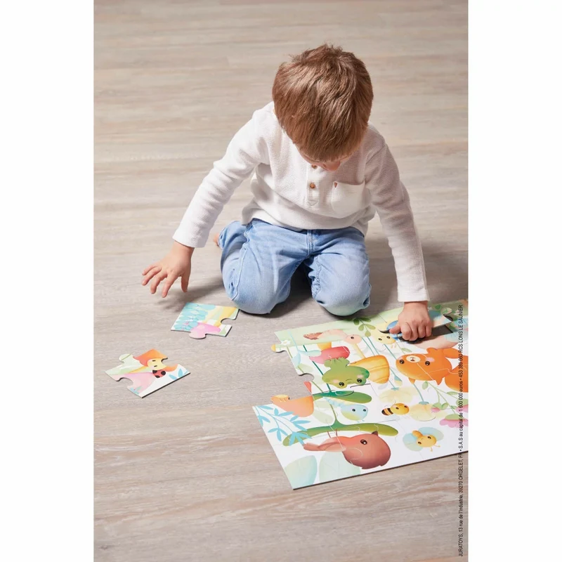 Janod - Les Compagnons du Jardin - Puzzle - 2 ans+