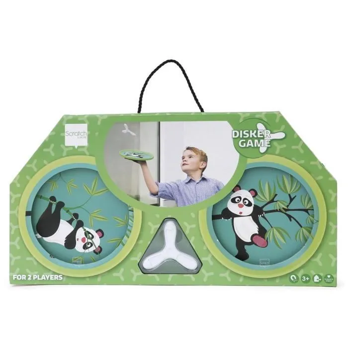 Scratch -duo disker à mains - jeu d'extérieur 🧒3 ans+