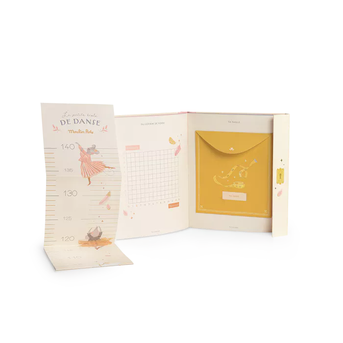 Moulin Roty - Livre de naissance 80 pages- La petite école de danse - 👶Naissance+