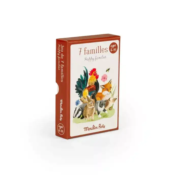 Moulin Roty - Jeux de 7 familles le jardin - 🧒3 ans+