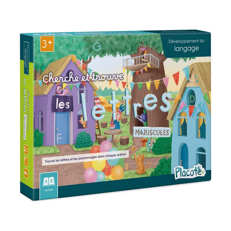 Cherche et trouve : les lettres majuscules