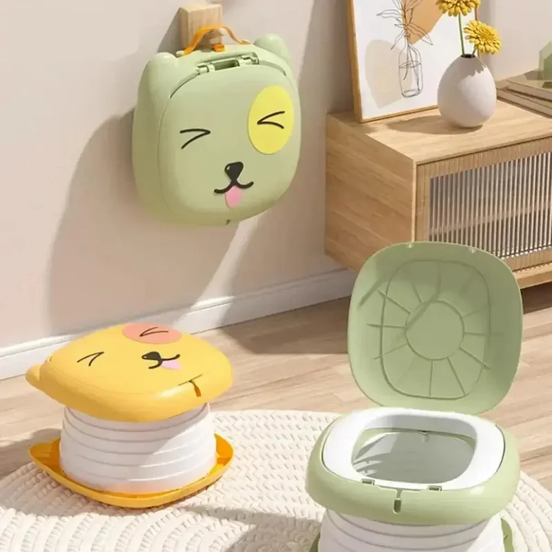 Pot de Voyage Pliable pour Enfants – Compact et Pratique | Idéal pour Propreté et Voyages