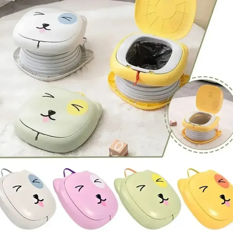 Pot de Voyage Pliable pour Enfants – Compact et Pratique | Idéal pour Propreté et Voyages