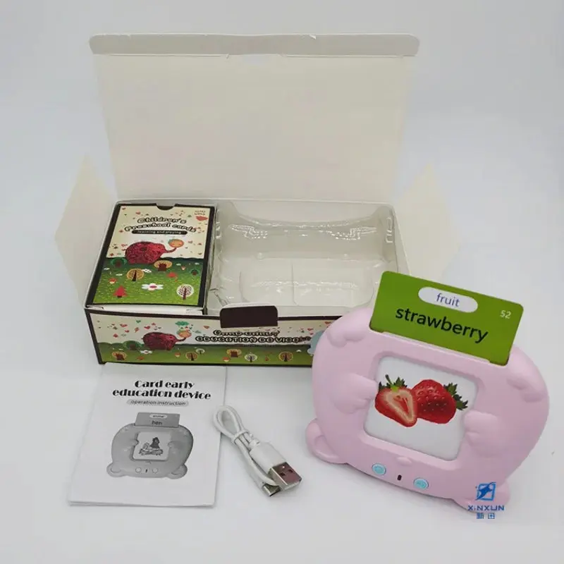 Mes Premiers Mots | Cartes Parlantes | Jouet Educatif pour Enfants 3 - 6 ans
