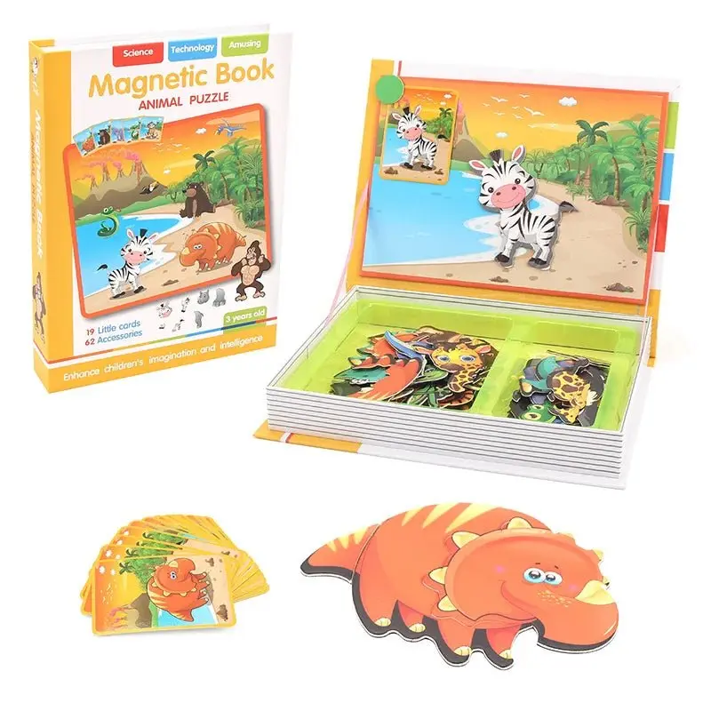 Puzzle Magnétique Tangram pour Enfants