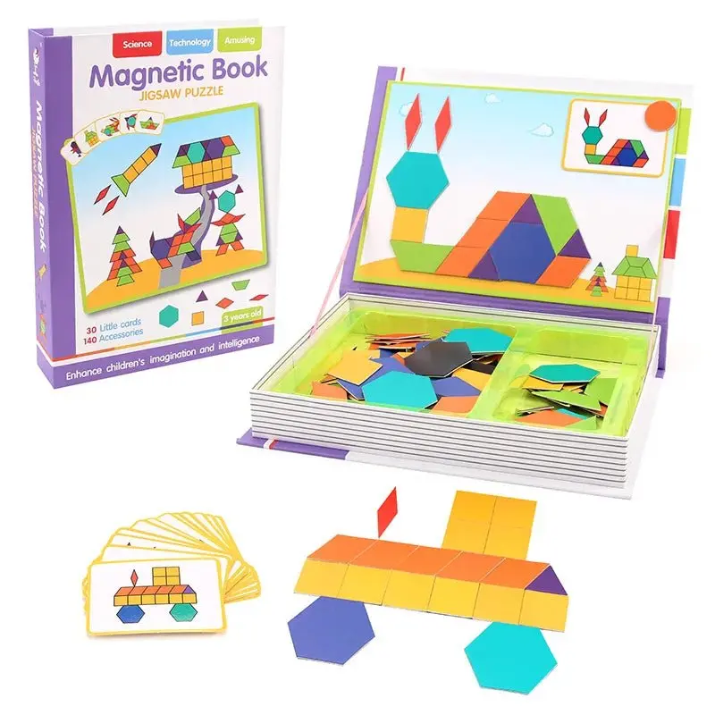 Puzzle Magnétique Tangram pour Enfants