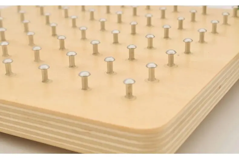 Kit de Géoboard en Bois Montessori
