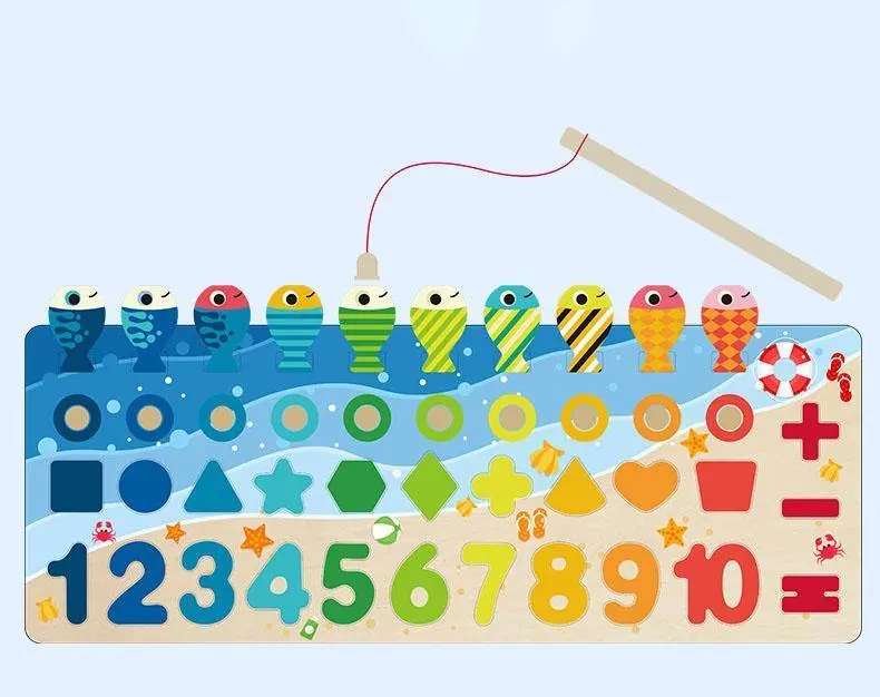 Planche d'occupation Montessori Poisson