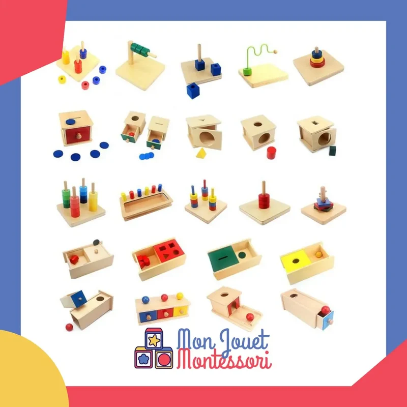 Boîtes à Formes Montessori