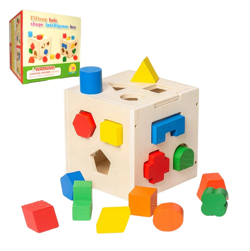 Cubes de tri Montessori