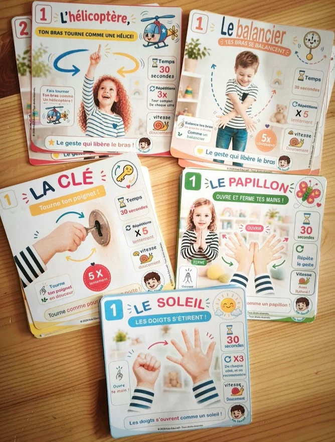 Pack Duo Petites Mains – Méthode PDF + 20 Cartes Exercices