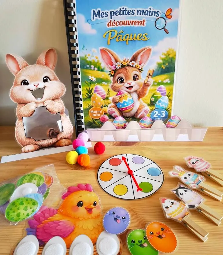 🐣 Pâques 2-3 ans | Matériel inclus