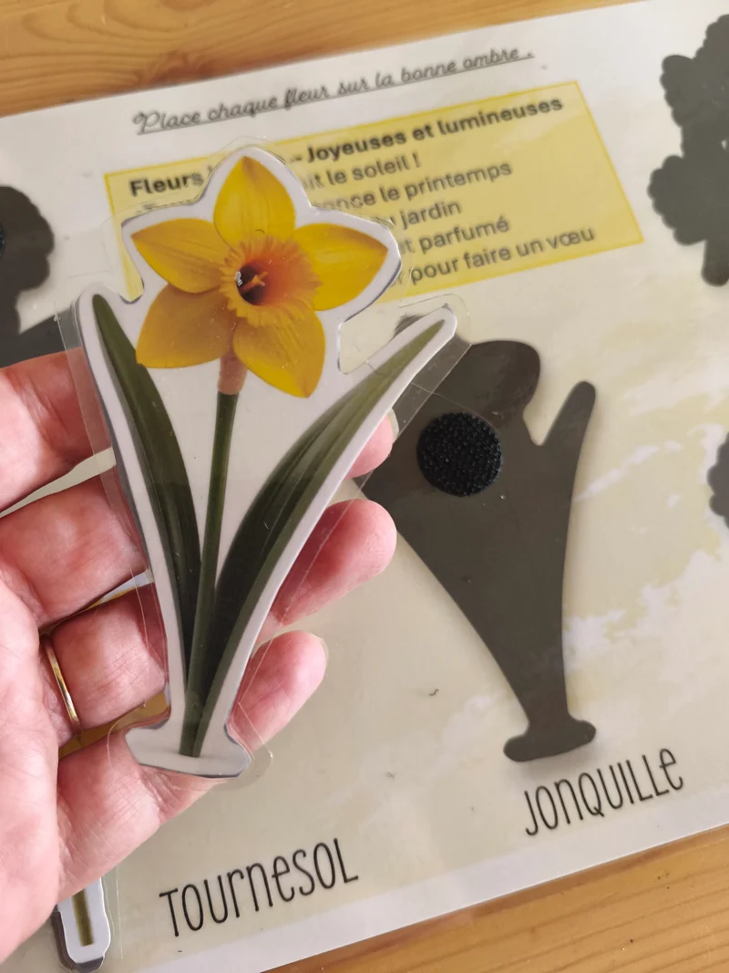 🌿 Fleurs & végétaux 3-5 ans - Matériel inclus