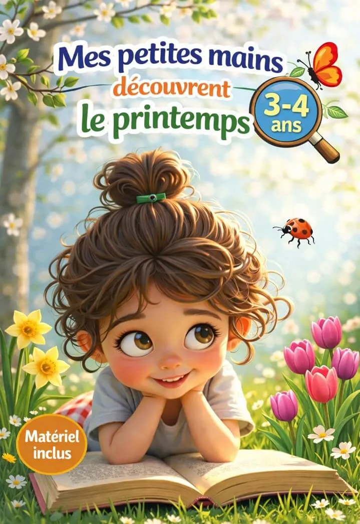 🌸 Printemps 3-4 ans | Matériel inclus