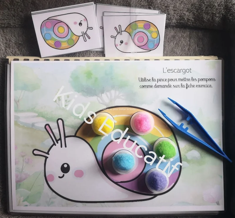 🌸 Printemps 3-4 ans | Matériel inclus