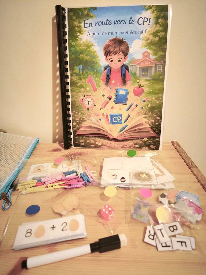 " mes petites mains révisent pour le CP" , livret éducatif, 5-6 ANS