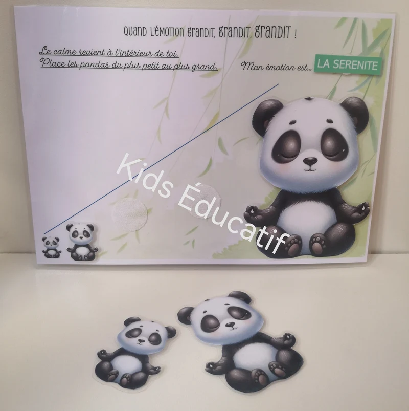 "Les émotions" 5-6 ans. livret pour apprendre à reprendre le contrôle de ses émotions