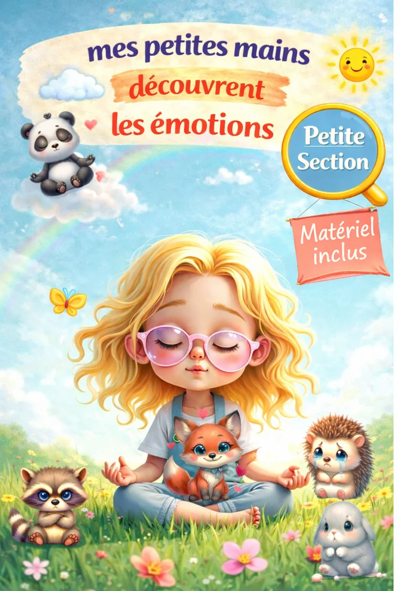 "Les émotions" livret 3-4 ans, pour apprendre à contrôler ses émotions.