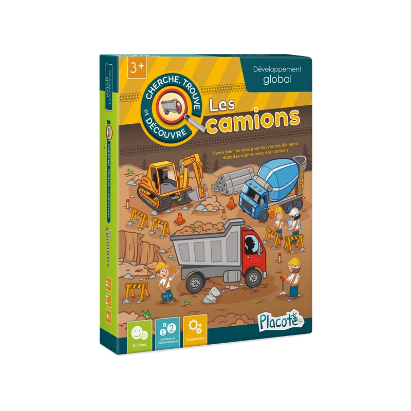Cherche, trouve et découvre : les camions