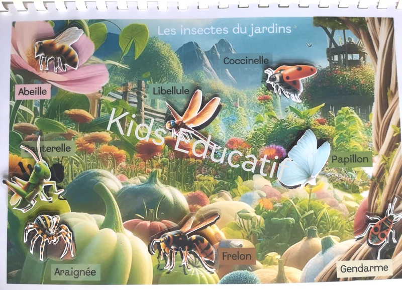 Livret les animaux du monde, vocabulaires, 3-6 ans