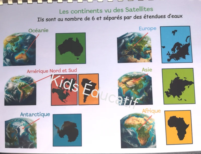 Livret les animaux du monde, vocabulaires, 3-6 ans
