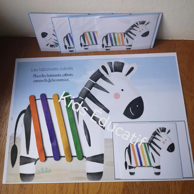 Livret éducatif, " mon coffre à jouets"- motricité fine 3-4 ans