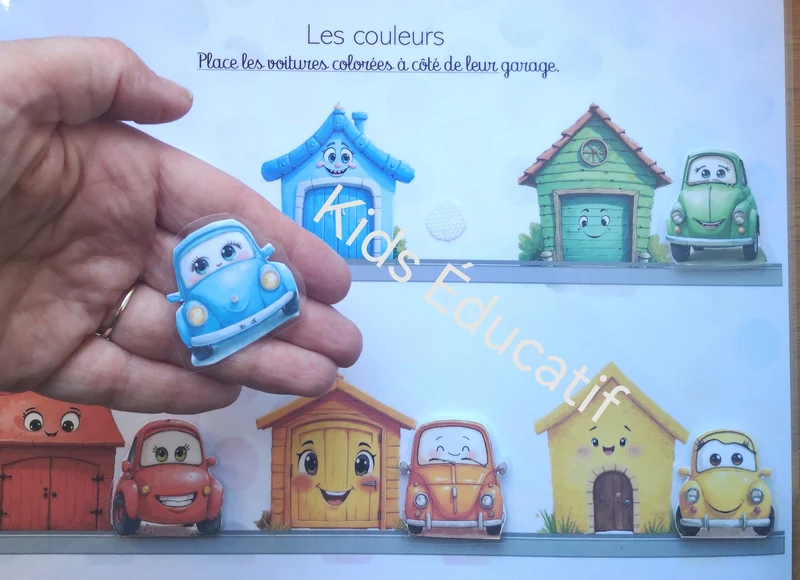 Livret éducatif, " mon coffre à jouets"- motricité fine 3-4 ans