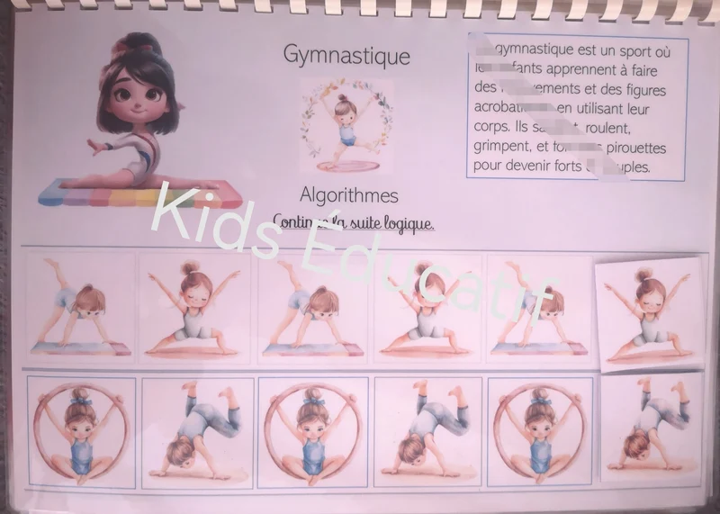 Sports et loisirs 3-6 ans – Kit d'activités, matériel inclus