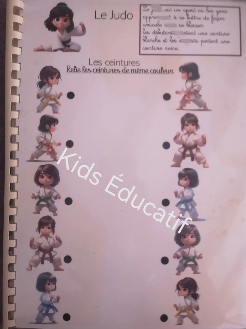 Sports et loisirs 3-6 ans – Kit d'activités, matériel inclus
