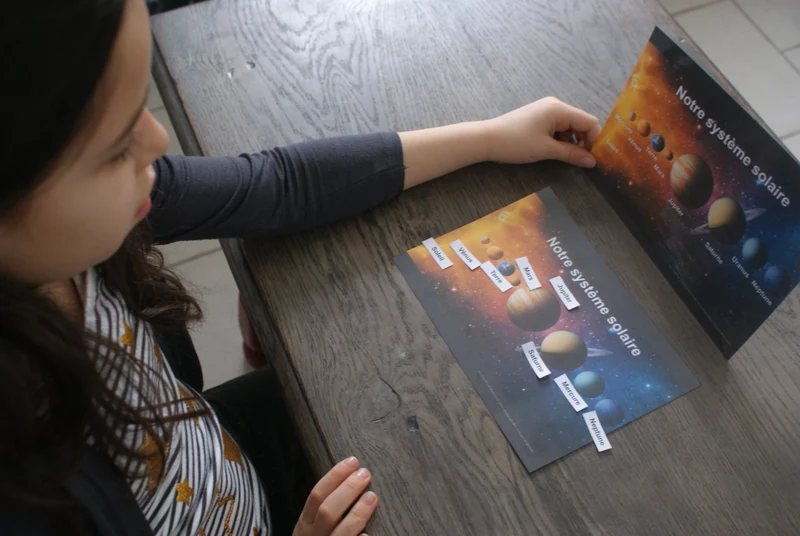 Système Solaire Montessori