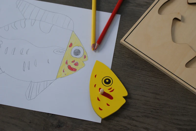 Puzzle du Poisson Montessori - Zoologie