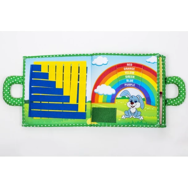 Livre d'éveil et activités Montessori - Lapin