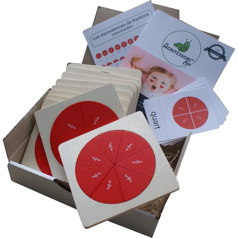 Fractions Montessori