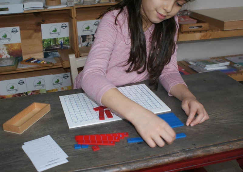 Tableau de l'Addition Montessori