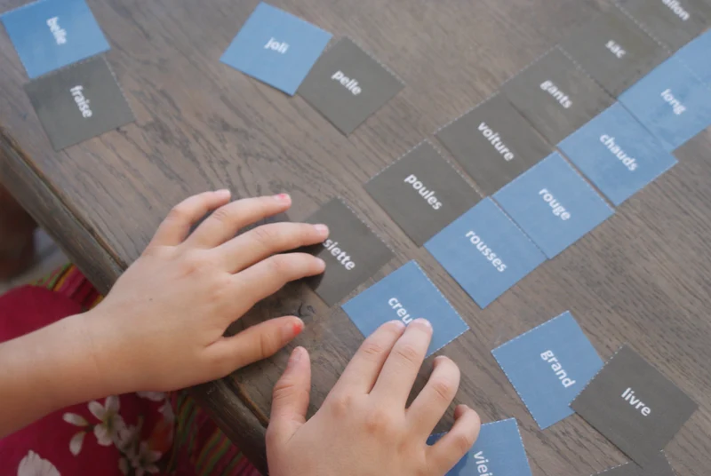 Grammaire Montessori