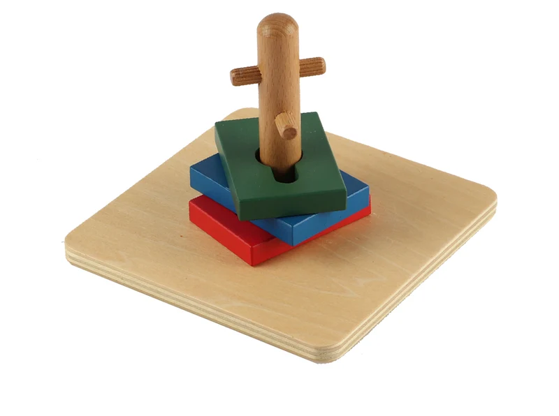 Encastrement vertical à niveaux Montessori