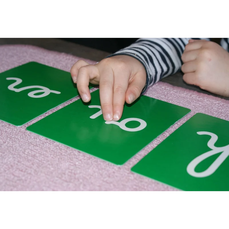 Digrammes Rugueux Cursifs Montessori