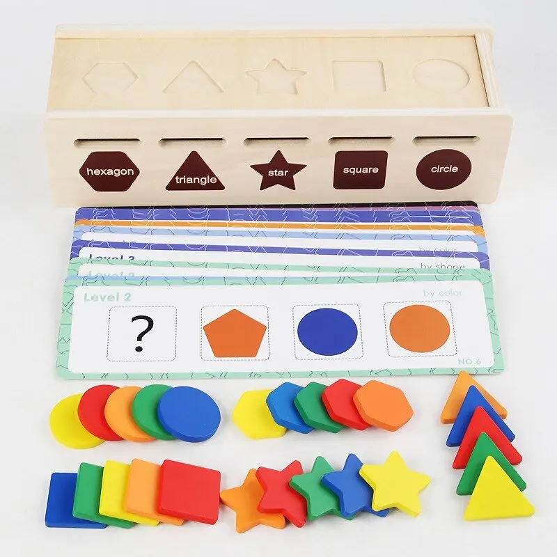 Boite de tri sensorielle Montessori
