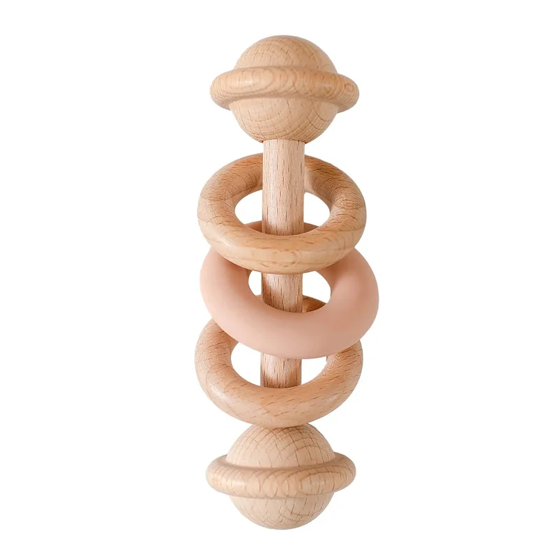 Hochet en Bois Anneau