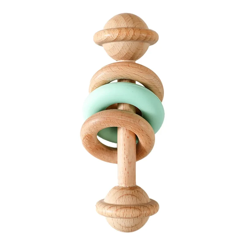 Hochet en Bois Anneau